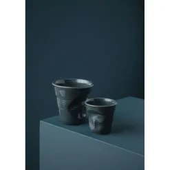 Gobelet froissé Graphite 8cl - Revol