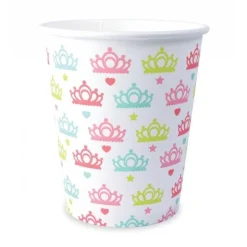 8 gobelets Princesse 25cl - ScrapCooking