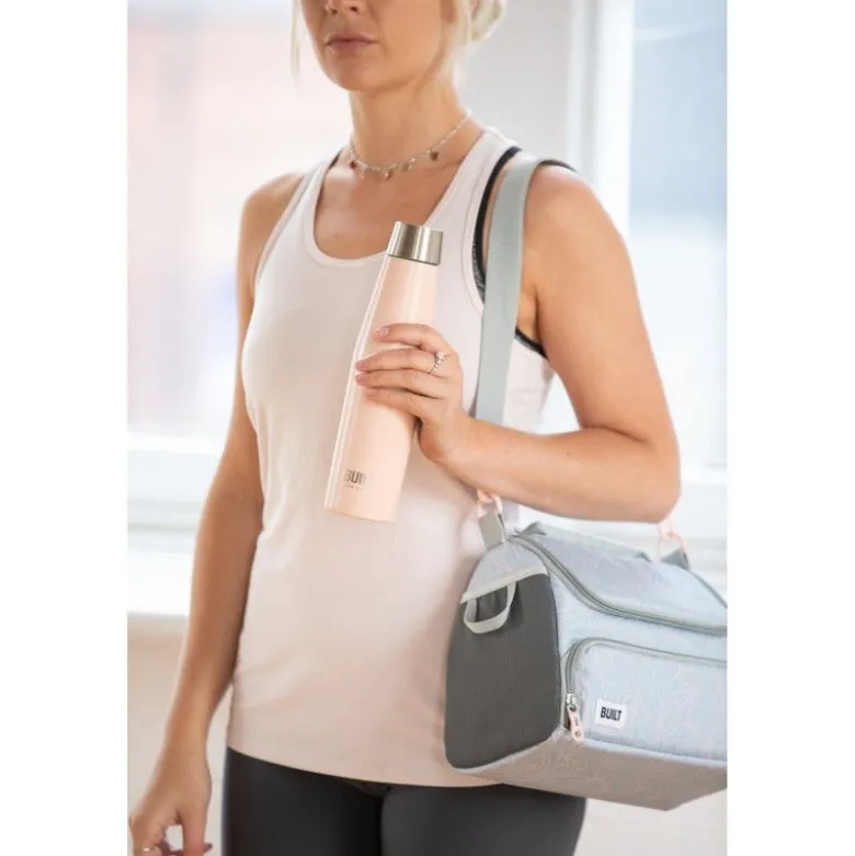 Gourde de sport inox rose pale 540 ml - Built