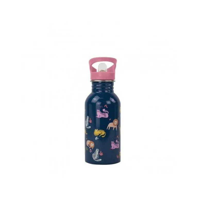 Gourde enfant animaux Félins 500ml - Yoko Design