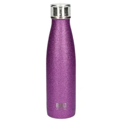Gourde inox violet pailleté 500 ml - Built