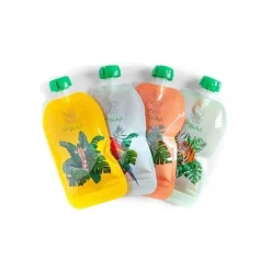 Gourde pour compote à boire réutilisable x4 - Yoko Design