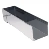 Gouttière à bûche inox carré - De Buyer
