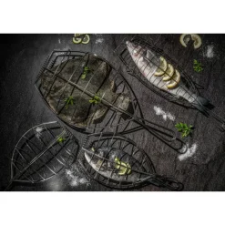 Grille Poisson Inox 31 x 21 cm - Ibili