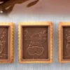 Kit Biscuit Chocolat Rectangulaire Noël 4,7 x 5,7 cm (x6) - Silikomart