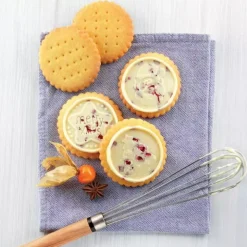 Kit Biscuit Chocolat Rond Noël Ø 5,7 cm (x6) - Silikomart
