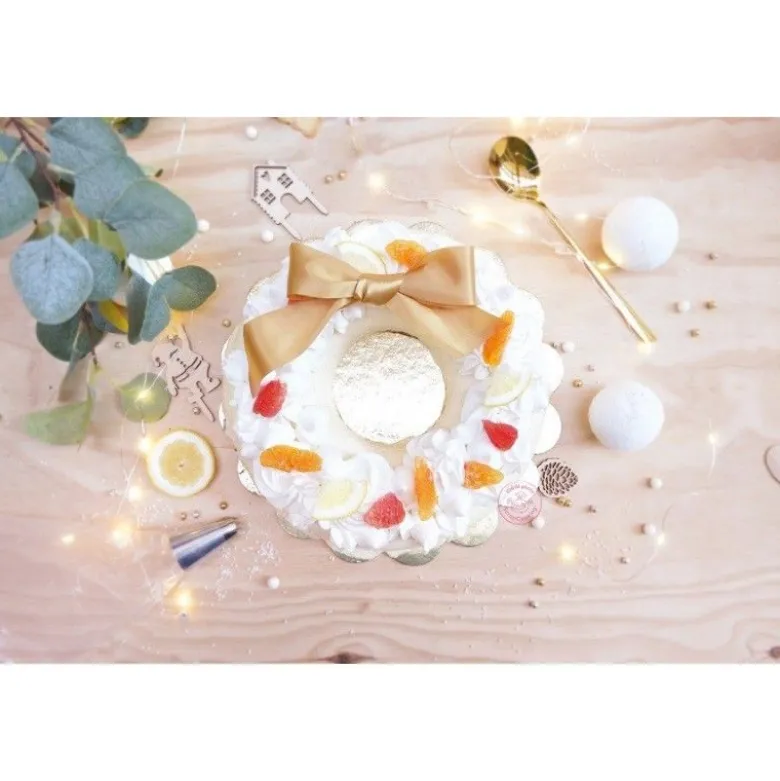 Kit couronne de Noël - ScrapCooking