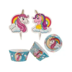 Kit cupcake Licorne x24