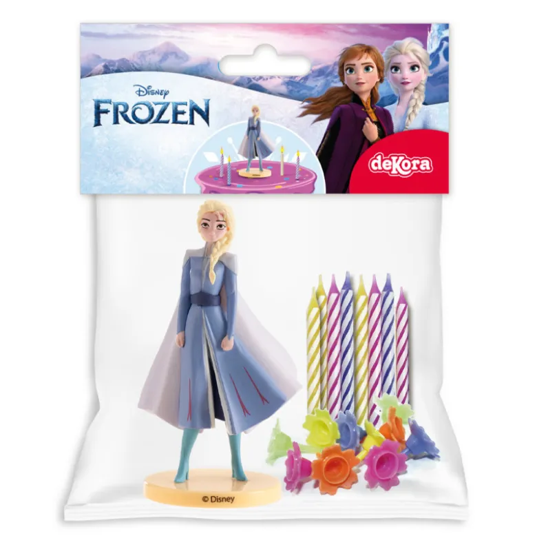 Kit décoration gâteau Reine des neiges - Dekora