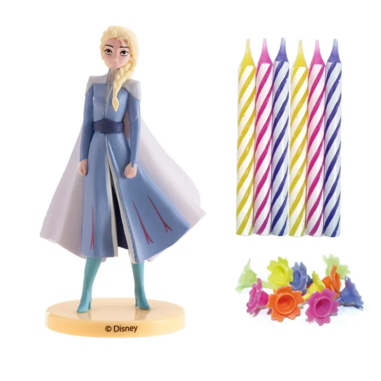 Kit décoration gâteau Reine des neiges - Dekora