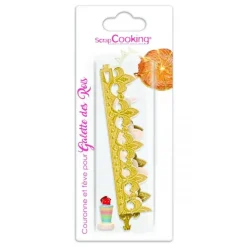 Kit Galette des Rois couronne et fève - ScrapCooking