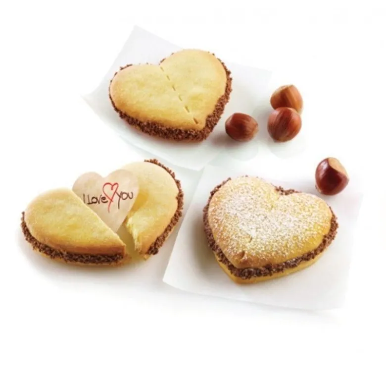 Kit gâteau Surprise Coeur For You - Silikomart