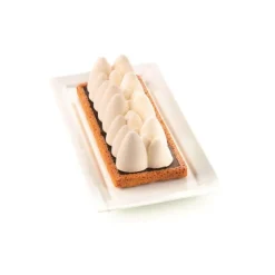 Kit moule bûche Ice Glow silicone 3D - Silikomart