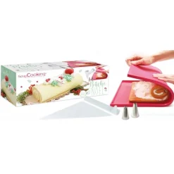Kit moule bûche roulée Noël - ScrapCooking