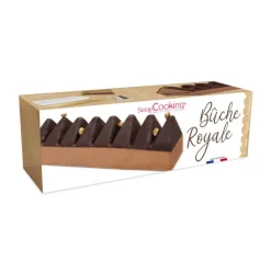 Kit moule Bûche royale - ScrapCooking