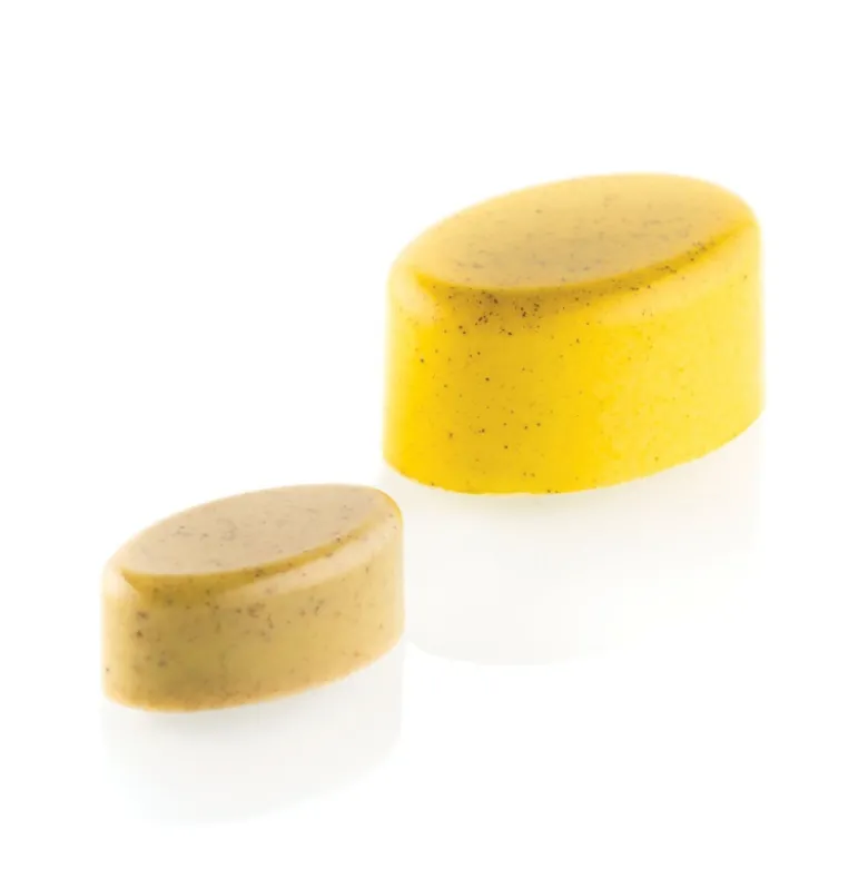 Kit Moule Chocolat Ovale avec Insert (x24) Chocado - Silikomart