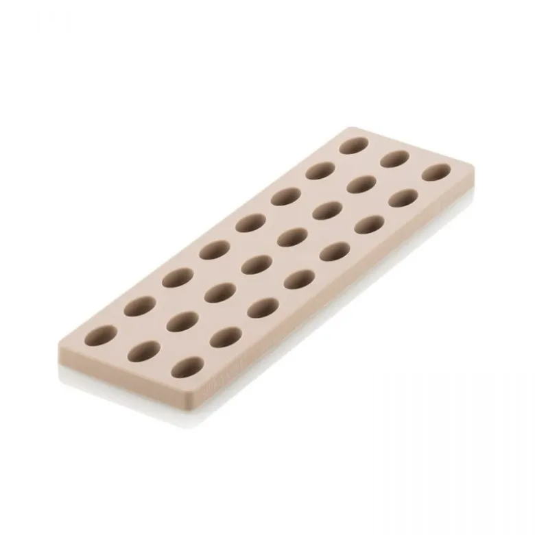 Kit Moule Chocolat Ovale avec Insert (x24) Chocado - Silikomart