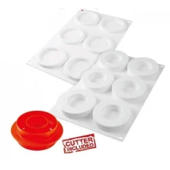 Kit moule silicone anneaux - Silikomart