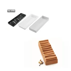Kit moule silicone rectangle effet Sahara - Silikomart