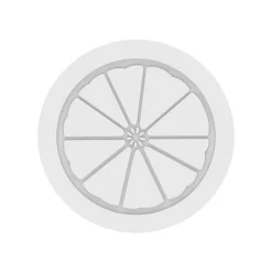 Kit Moule Silicone Tranche de Citron Ø 17 x H 4,5 cm - Silikomart
