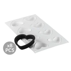 Kit Tarte Ring Amore 8cm - Silikomart Professional