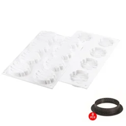 Kit Tarte Ring Honore - Silikomart Professional