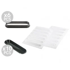 Kit Tarte Ring Oblong - Silikomart Professional
