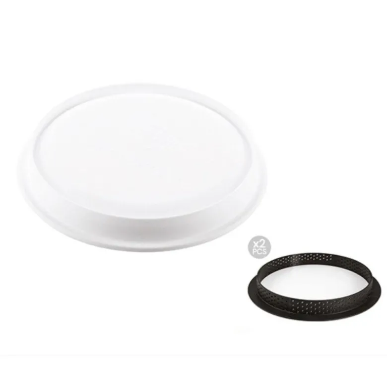 Kit Tarte Ring Palet Yann Couvreur 15cm x2 - Silikomart Professional