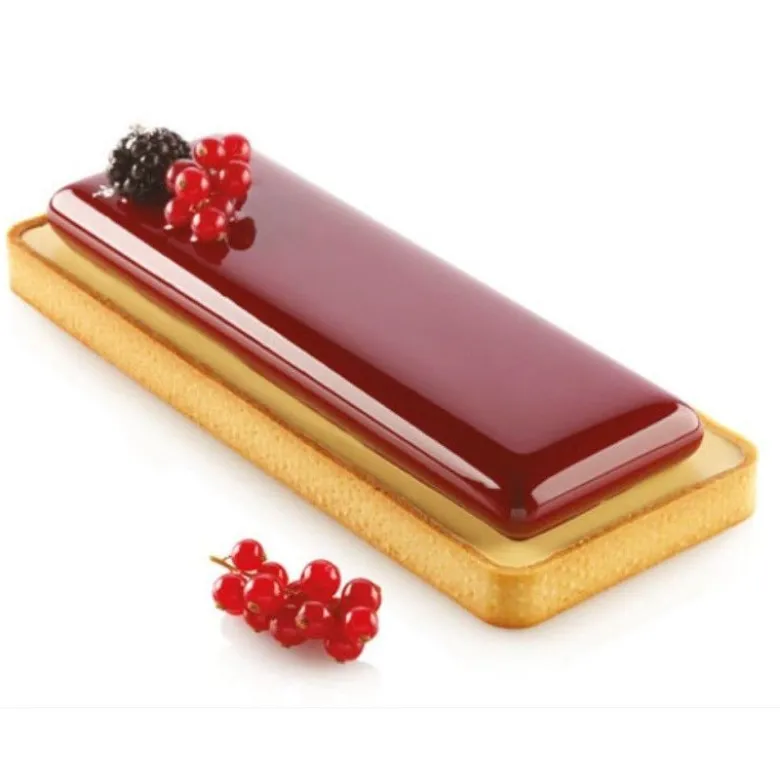 Kit Tarte Ring Rectangle 26cm - Silikomart Professional