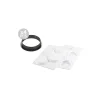 Kit Tarte Ring Round 10cm x4 - Silikomart Professional
