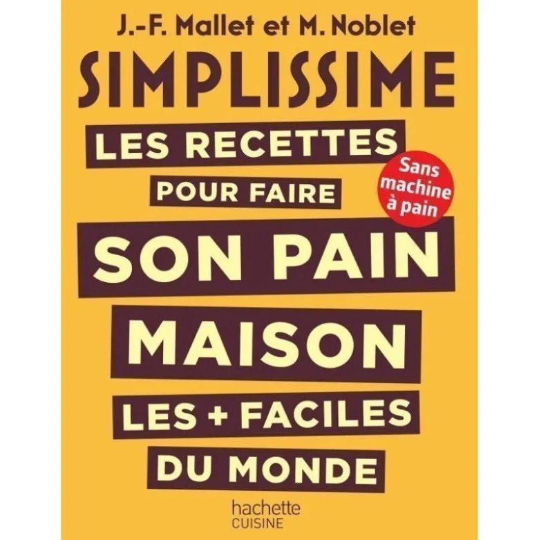 Livre recettes Simplissime pour faire son pain maison
