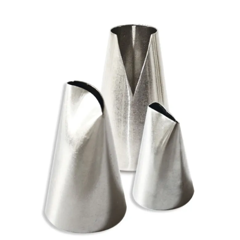 Lot 3 douilles inox Tartes - Scrapcooking