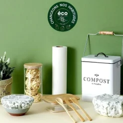 Lunchbox verre couvercle bambou 1L - Cook Concept