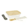 Lunchbox verre + couverts bambou - Pebbly