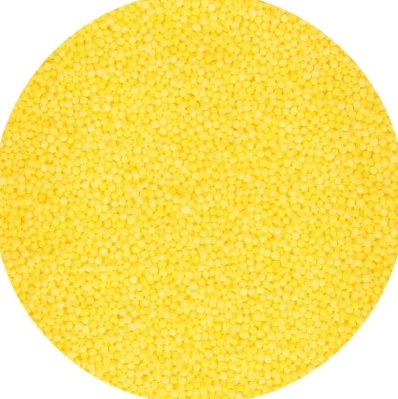 Mini billes en sucre jaune 80g - FunCakes