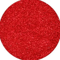 Mini billes en sucre rouge 80g - FunCakes