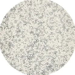 Mini billes sucre blanc/argent 80g - FunCakes