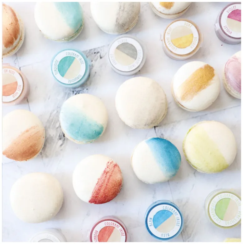 9 mini colorants irisés 9x1,5g - Scrapcooking