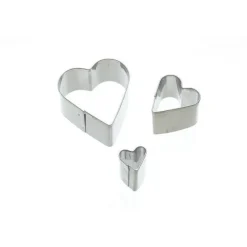 Mini emporte-pièce coeur Sweetly Does It x3 - Kitchen Craft