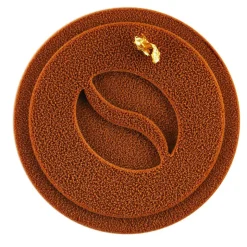 Mini Moule Silicone Café ⌀ 6 x H 0,2 cm (x6) - Silikomart