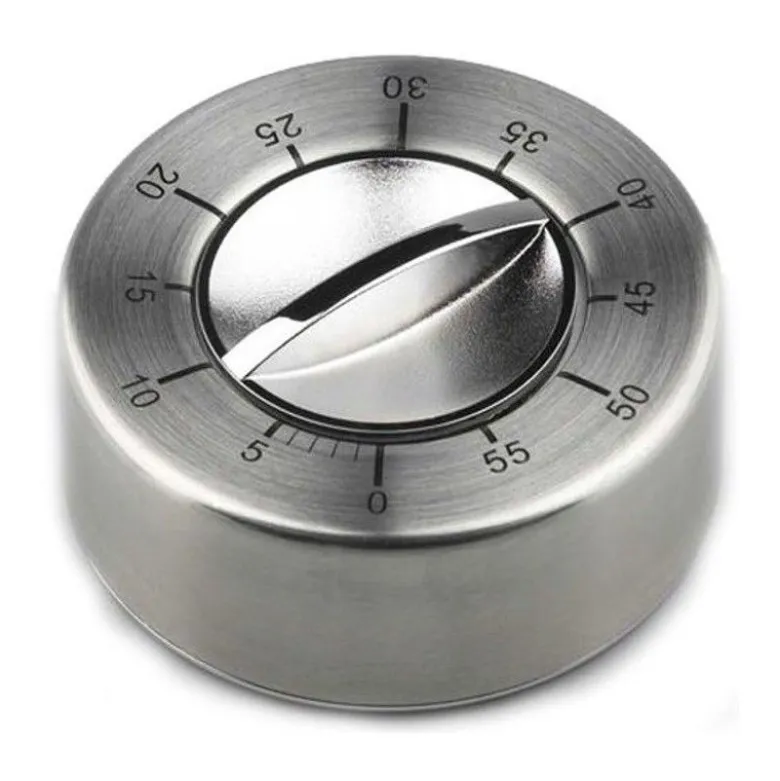 Minuteur aimanté inox 60mn - Chevalier Diffusion