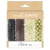 Mix billes croustillantes 3 chocolats - Scrapcooking