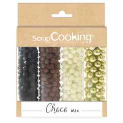 Mix billes croustillantes 3 chocolats - Scrapcooking