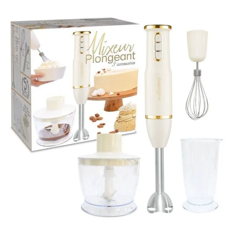 Mixeur plongeant hachoir - Scrapcooking