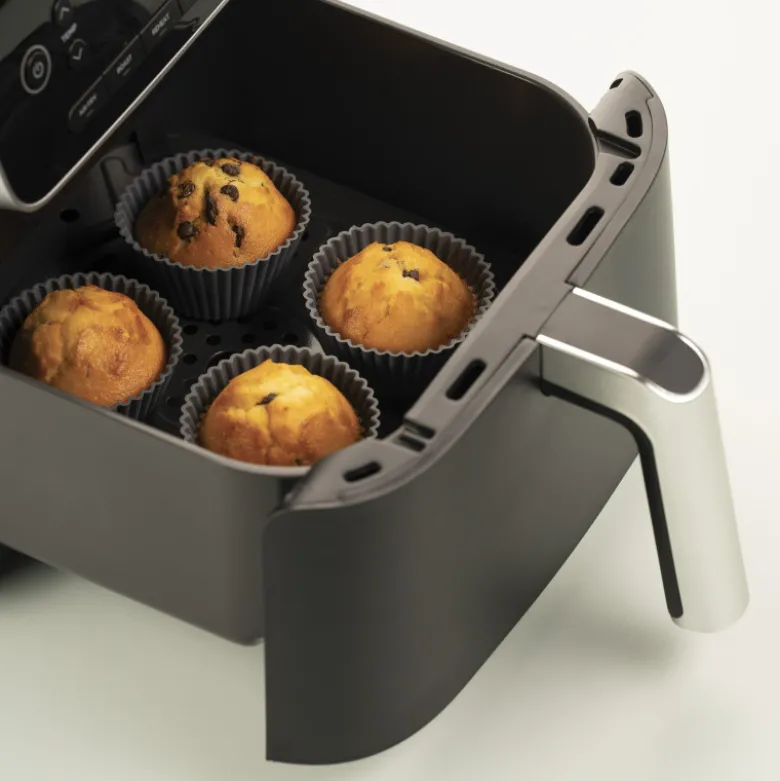 Moule Air Fryer Muffin Ø 6,8 x H 3,2 cm (x6) Silfry - Silikomart