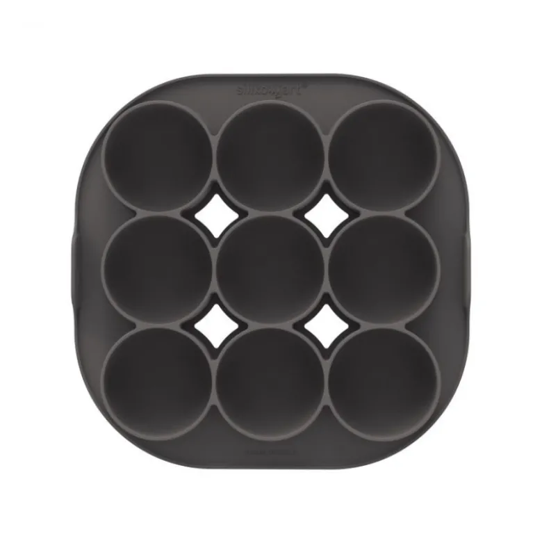 Moule Air Fryer Œuf Ø 5,8 x H 3,4 cm (x9) Silfry - Silikomart