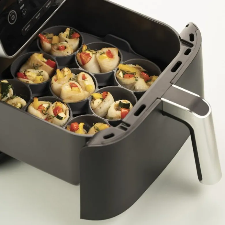 Moule Air Fryer Œuf Ø 5,8 x H 3,4 cm (x9) Silfry - Silikomart