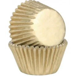 Moule a muffin et cupcake Doré x45 - Chevalier
