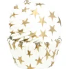Moule a muffin et cupcake Etoiles doré x45 - Chevalier