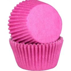 Moule a muffin et cupcake Fuschia x45 - Chevalier